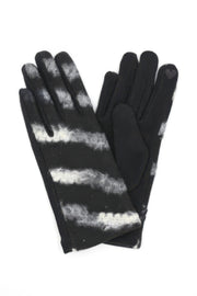 Multi Color Yarn Pattern Smart Touch Gloves