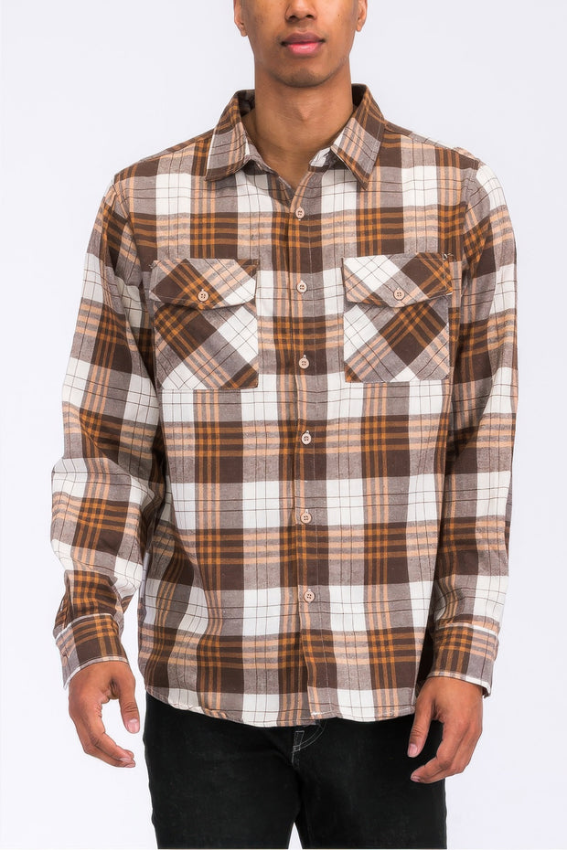 Full Plaid Checkered Flannel