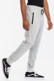 Mens Solid Heathered Jogger