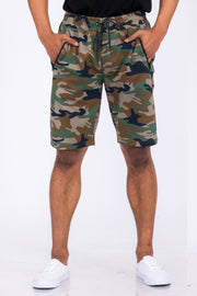 Cotton Blend Lounge Sweat Shorts