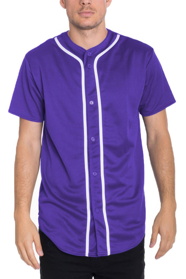 Solid Baseball T Shirt Jersey