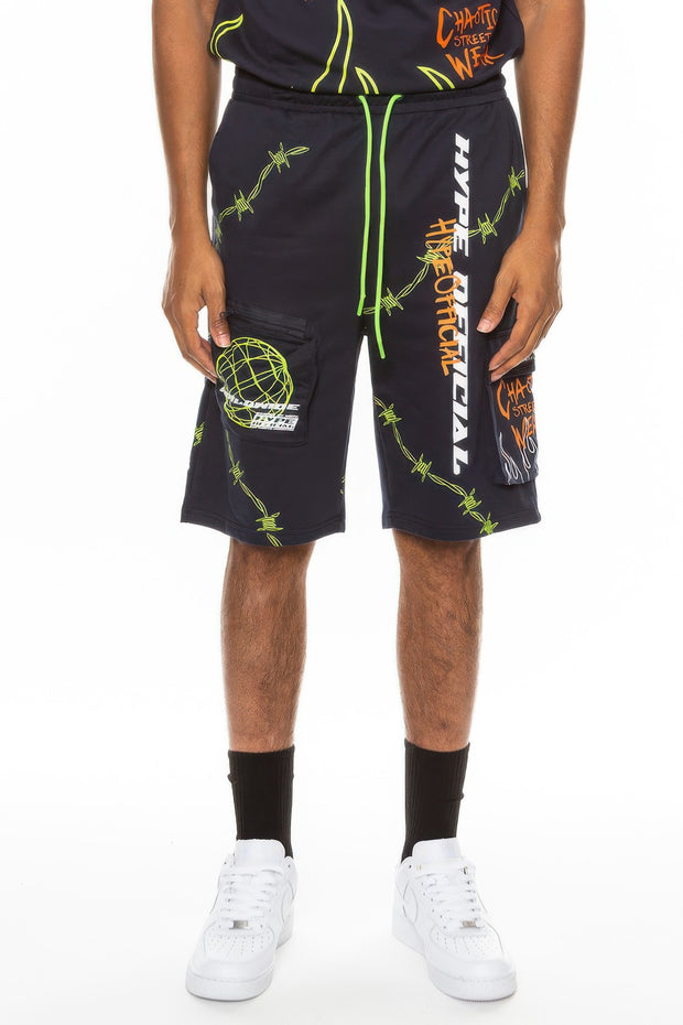 Hype Official Print Shorts