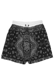 Paisley Bandana Print Swimming Shorts