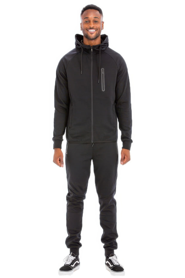 Mens Full Zip Sweat Pant Sweat Set