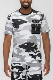 Full Camo Short Sleeve Tshirt