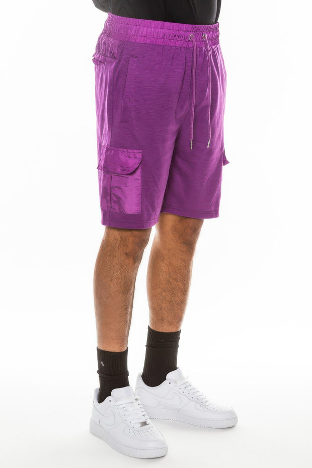 Heathered Light Weight Slub Shorts