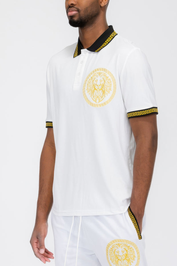 Lion Head Polo Shirt