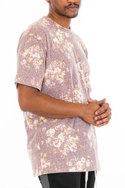 Heathered Floral Tshirt