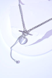Titanium Steel Heart Necklace