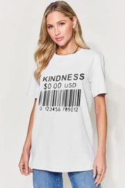 Simply Love Full Size KINDNESS Round Neck T-Shirt