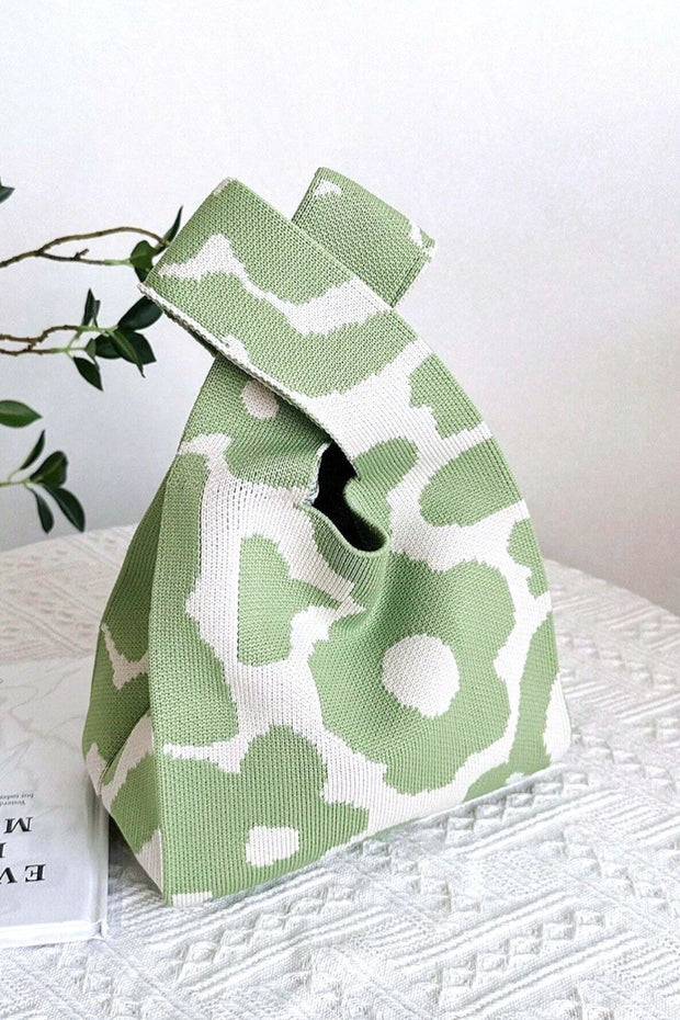 Zenana Flower Eco-Friendly Knitted Handbag