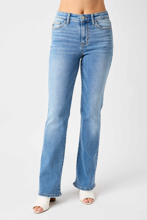 Judy Blue Full Size High Waist Straight Jeans - Spicy and Sexy