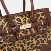 Nicole Lee USA Leopard Large Tote Bag