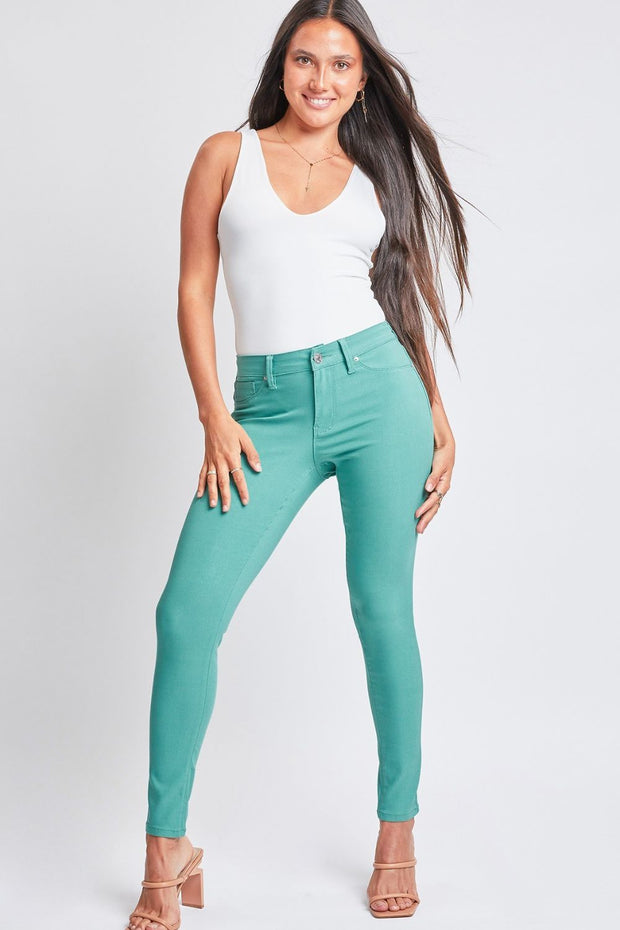 YMI Jeanswear Full Size Hyperstretch Mid-Rise Skinny Pants - Spicy and Sexy