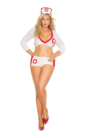 Heart Breaker Nurse Costume (Plus Size) - Spicy and Sexy