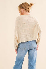 And The Why Dolman Sleeves Sweater