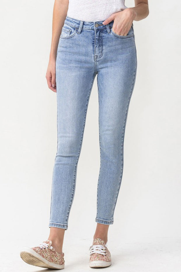 Lovervet Full Size Talia High Rise Crop Skinny Jeans - Spicy and Sexy