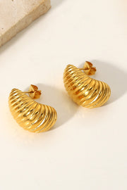 Shell Shore Spiral Stud Earrings - Spicy and Sexy