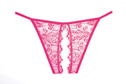 Enchanted Cheeky Lace Panty With Cut Out Back