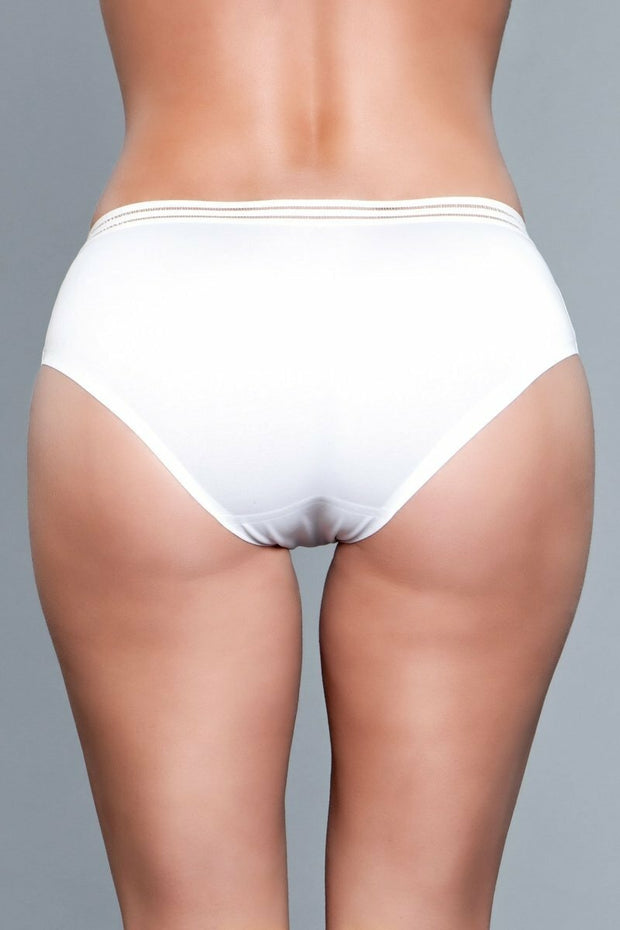 Seamless White Microfiber Panty - Spicy and Sexy