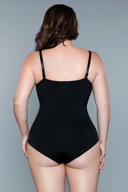 Black Seamless Body Shapewear Full Support Tummy Control Waist Slimming Women - Spicy and Sexy