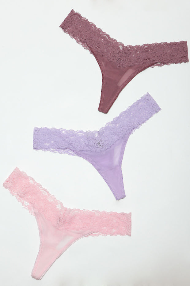 2201 Mila Thong 3 Pack - Spicy and Sexy