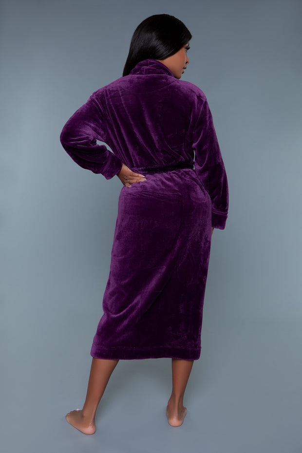 2260 Helena Plush Robe - Spicy and Sexy