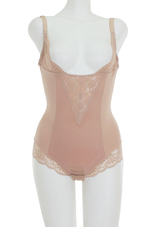 Lace And Mesh Bodysuit Shapewear - Spicy and Sexy