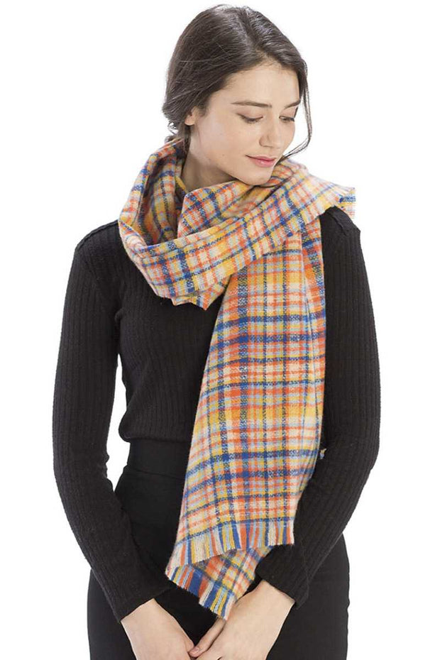 Colored Plaid Checkered Scarf - Spicy and Sexy