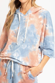 Knit Tie Dye Hoodie - Spicy and Sexy