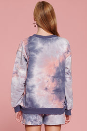 Tie-Dye Printed Jersey Top - Spicy and Sexy