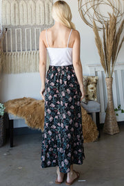 Elastic Waistline Maxi Skirt - Spicy and Sexy