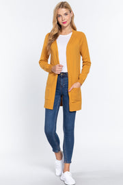 Raglan Sleeve Open Sweater Cardigan - Spicy and Sexy
