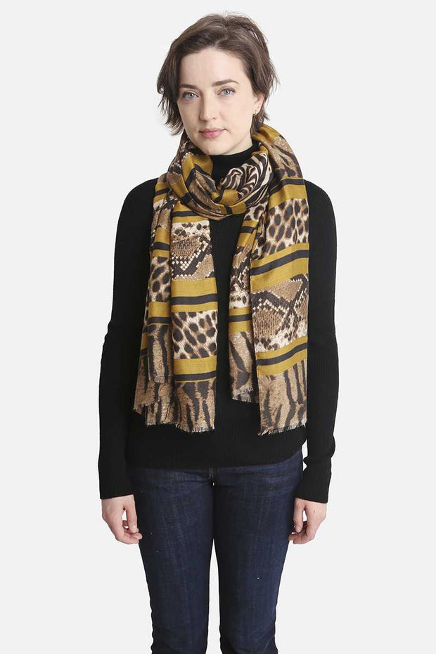 Fashion Animal Print Skinny Scarf - Spicy and Sexy