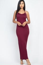 Racer Back Maxi Dress - Spicy and Sexy
