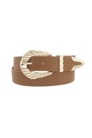 Shrimp Tectured Buckle Belt - Spicy and Sexy