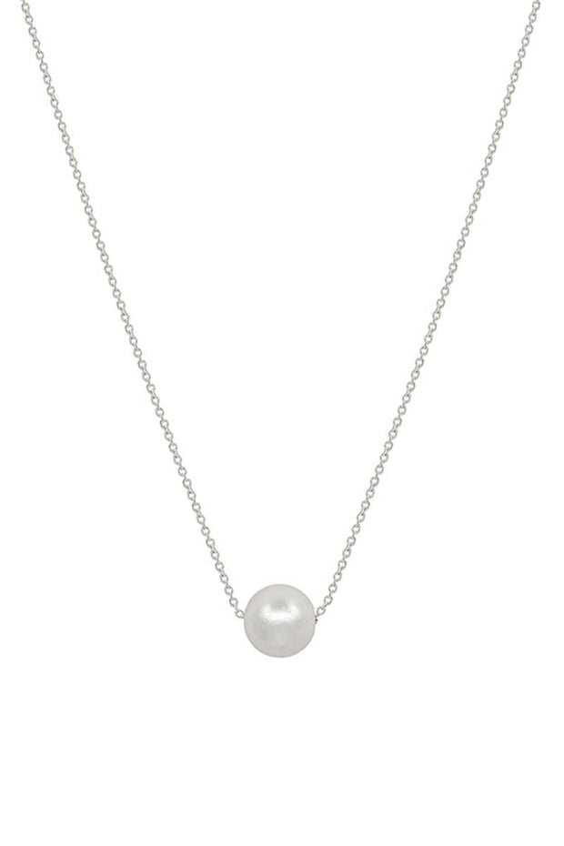 Metal Chain Pearl Pendant Necklace - Spicy and Sexy