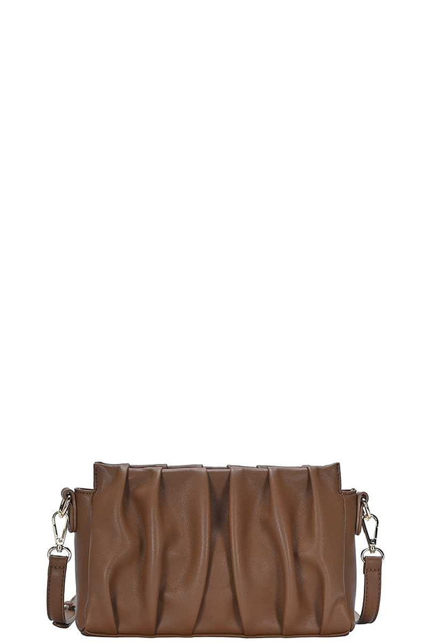 Stylish Smooth Wrinkled Crossbody Bag - Spicy and Sexy