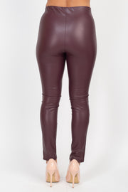 Button-Detailed Skinny Pants - Spicy and Sexy