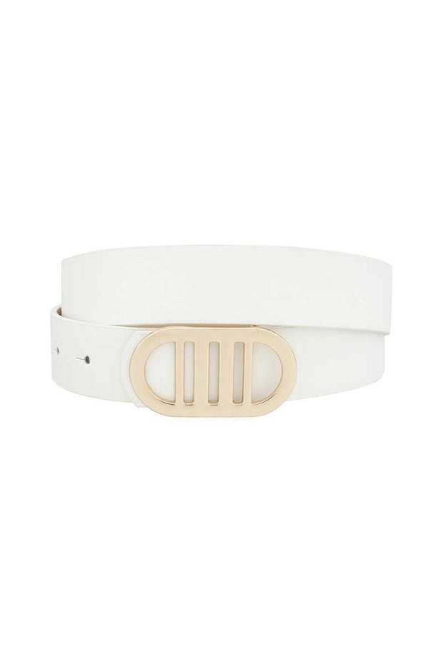 Modern Gridded Oval Standard Belt - Spicy and Sexy
