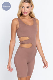Suave Cut-Out Seamless Romper - Spicy and Sexy