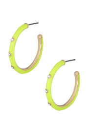 Color Metal Hoop Earring - Spicy and Sexy