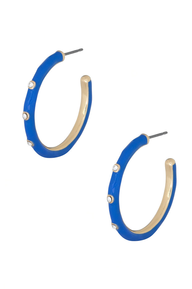 Color Metal Hoop Earring - Spicy and Sexy