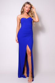 Strapless Sweetheart Maxi Dress - Spicy and Sexy