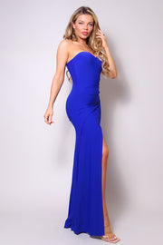 Strapless Sweetheart Maxi Dress - Spicy and Sexy