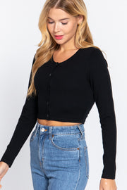 Long Sleeve Round Neck Viscose Sweater