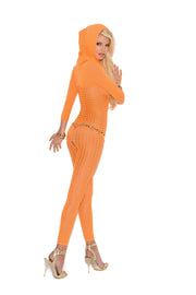 Crochet Bodystocking With Hood - Spicy and Sexy