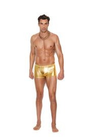 Men's Gold Lame' Boxer Brief - Spicy and Sexy