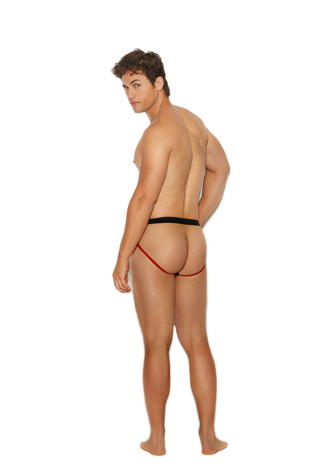 Men's Fishnet & Lycra Jock Strap - Spicy and Sexy