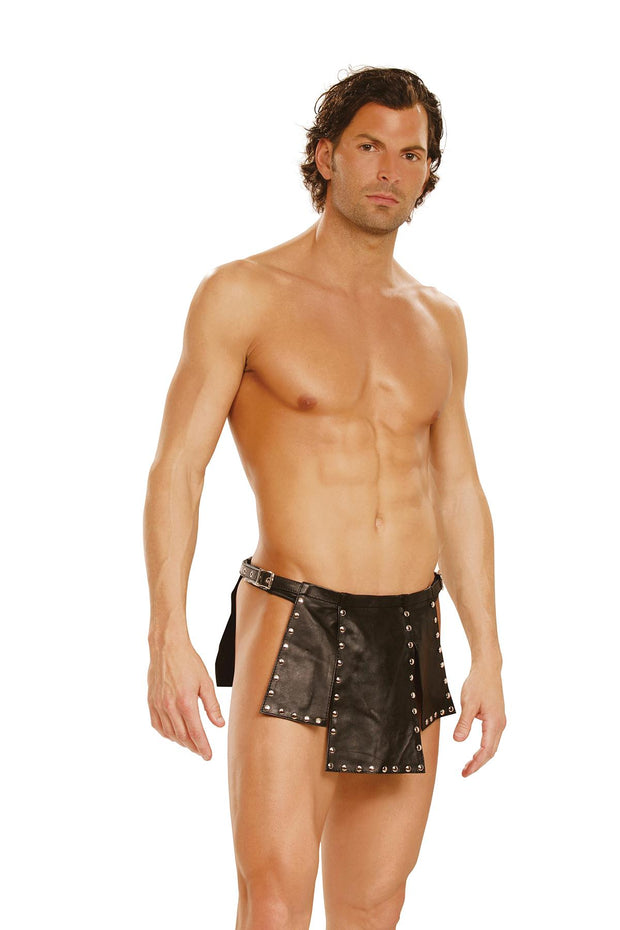 Leather Kilt - Spicy and Sexy